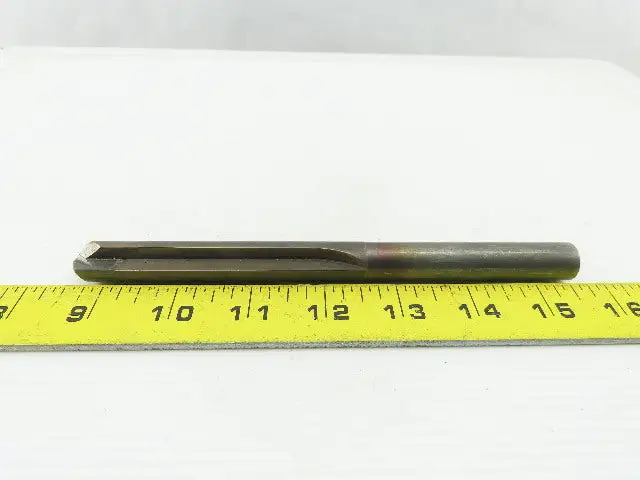 15mm 2 Straight Flute Carbide 118° Drill Bit 7" OAL