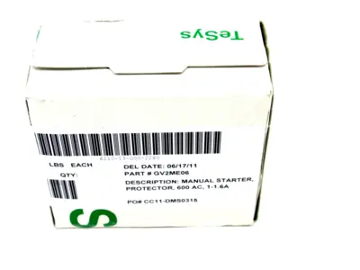 NEW SEALED SCHNEIDER ELECTRIC GV2ME06 CIRCUIT BREAKER