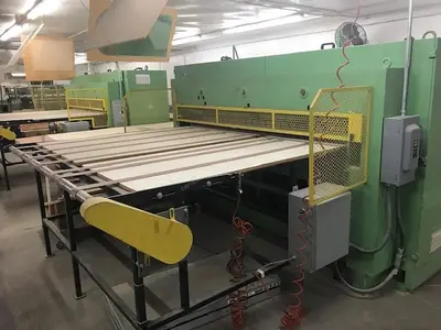 USED 1987 FEZER JAT 21MF CROSS FEED VENEER SPLICER