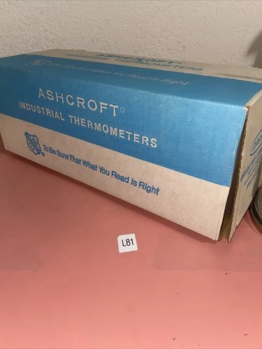 ASHCROFT BI-Metal Thermometer 5” Steam Fast Shipping +Warranty,(NIB)