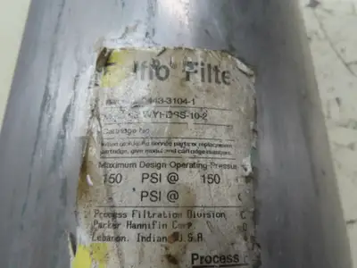 Fulflo Filter WYFDSS-10-2 Stainless Multi-Cartridge Filter Vessel 2" NTP 60 gpm