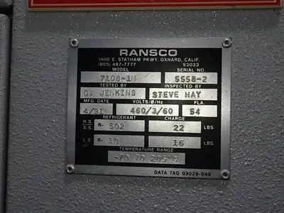 Used 1991 RANSCO 71081M Heat Treating Units Ohio US | HGR 24 #729501