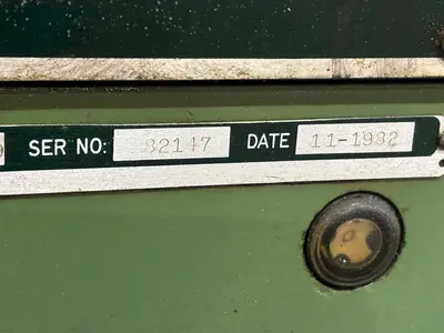 16" X 30" JET MODEL #1630 GAP BED ENGINE LATHE: YOBRO #24482