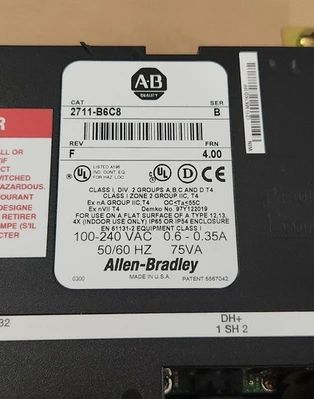 USED Allen-Bradley 2711-B6C8