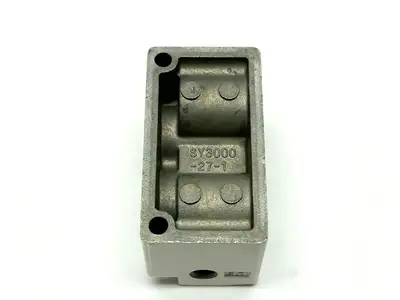 SY3000-27-1 | SMC  Sub-plate for Solenoid Valve - New Other