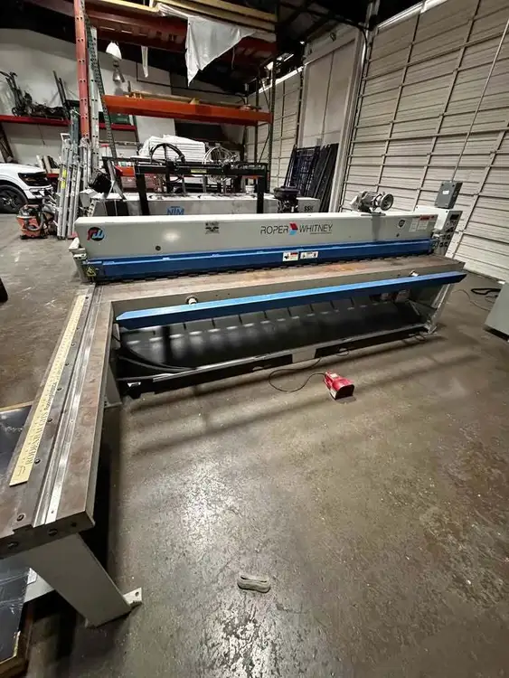 Used 2017 ROPER WHITNEY 10M14 Power Squaring Shears (Gauge) Illinois US | Asset Exchange Corporation #1466602