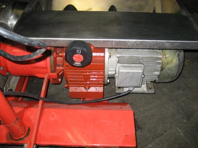 SPC7269  Pump 9" inlet Volupompa positive displacement pump 5.5 hp, Stainless Steel Wine Must Pump