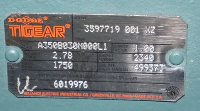 NEW DODGE 3597719-001-XZ REDUCER A350B030N000L1