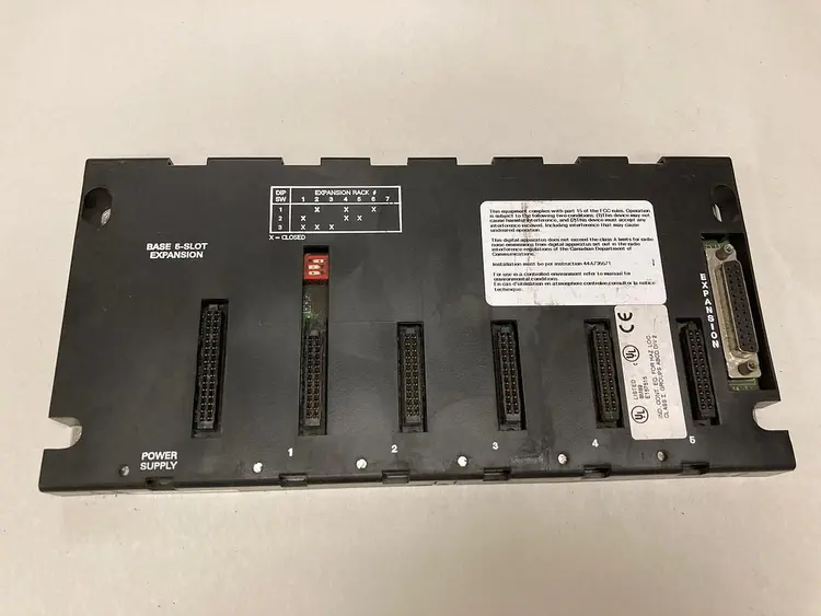 Used GE FANUC IC693CHS398G Industrial Controls Ohio US | Surplus Asset Holdings #1238436