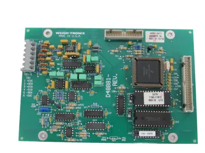 USED WEIGH-TRONIX D48881 CIRCUIT BOARD 48881-0011