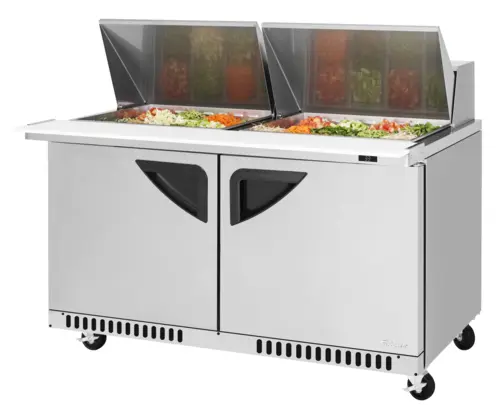 Turbo Air TST-60SD-24-FB-N 60 1/4" Super Deluxe Mega Top Sandwich/Salad Prep Table w/ Refrigerated Base, 115v