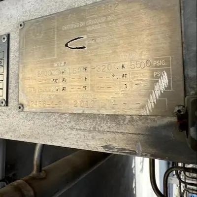 USED 2010 CRYOQUIP BAF-8100-SSL15-SP