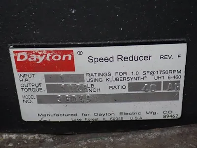 USED DAYTON 3GD49