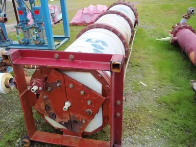 Heat Exchanger, Block, Graphite, 741 SF, 116/43 PSI #S737136
