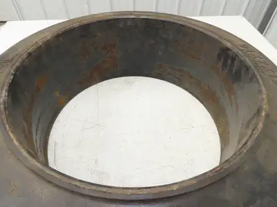 Wide Track 21x7x15 21x7x15 Forklift Tire Smooth Solid Press-on Black