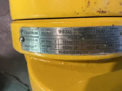 Used CAMERON 510/511 Pumps Ohio US | HGR 24 #1311052