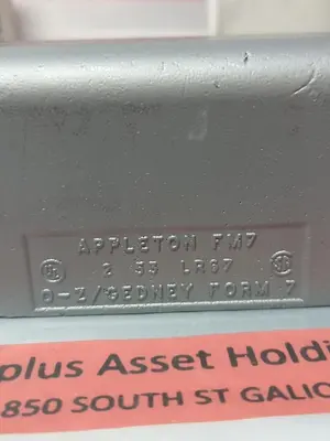 New | in-Stock APPLETON APP-LR67SA Miscellaneous Equipment (Electrical & Power) | Surplus Asset Holdings #1203704