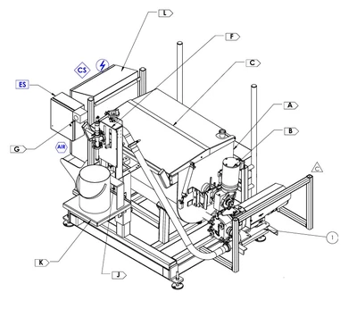 USED 2020 HINDS BOCKS CORP SP-06S SERVO PUMP FILLING SYSTEM