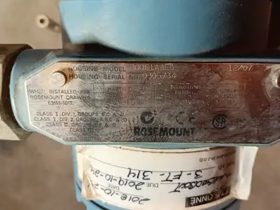 USED ROSEMOUNT 3051S3CD2A2E11A1AE6Q4