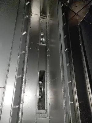 USED WHEELABRATOR KH3 1000 X 4000 MM 4 TURBINES