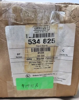 NEW Landis & Gyr 534 825
