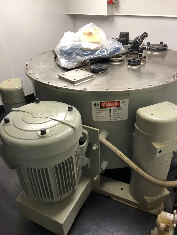 Used KRAUSS MAFFEI PZO-850 Basket Top Unload Centrifuges New Jersey US | Perry Equipment #119913