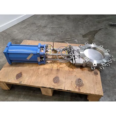 Unused 10" Trueline Stainless Steel Knife Gate Valve F8112