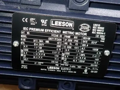 USED LEESON C80T17FZ60A