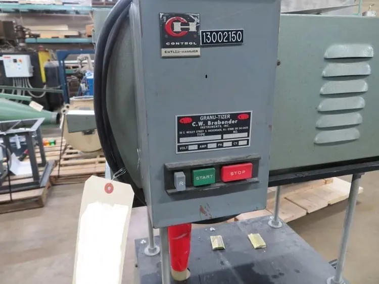 Used BRABENDER Granutizer Pelletizers New York US | Mark One Machinery #374991