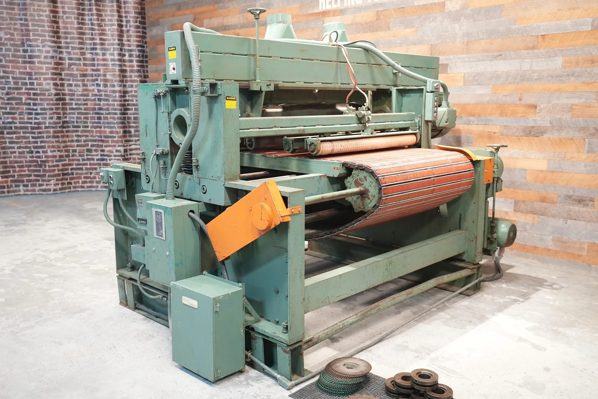 Mereen Johnson 435-H Multiblade Gang Rip Saw – 50″ Capacity