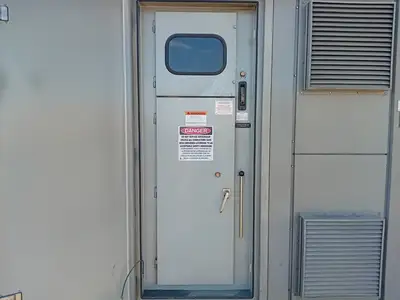 Outdoor Portable Substation w/ 1000 kVA Transformer, 4160V HV, 600Y/346V LV