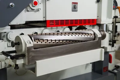 Northtech NT-610EL Heavy Duty 25HP+25HP Double Surface Planer (w/ Helical Cutter Heads)