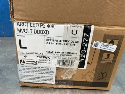 Used LITHONIA LIGHTING ARC1 LED P2 40K Lighting Ohio US | HGR 24 #1276896