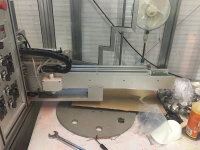 Tenz Electrome TPU-8-01C Full Automatic Top Down Compact Powder Press