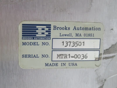 Used BROOKS AUTOMATION _UNKNOWN_ Robots | OCO Industrial #1753313