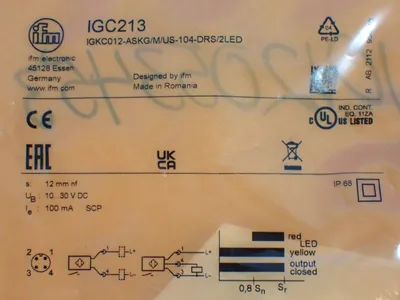 NEW IFM IGC213