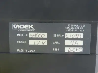 Kodak Videk K00482 S20 Industrial Camera