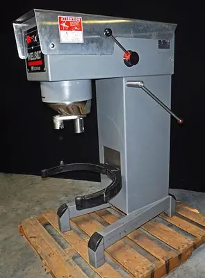 WELBILT 60-QUART PLANETARY MIXER, MODEL W60, WITH FULL COMPLEMENT OF ATTACHMENTS