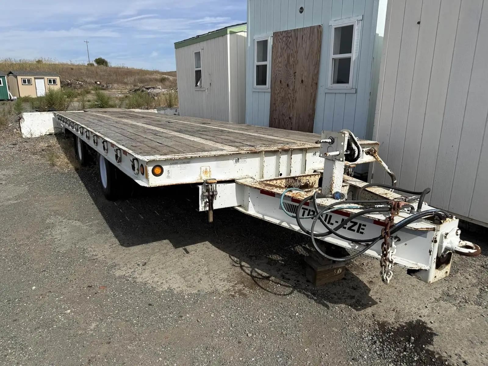 Used 2014 TRAIL-EZE TE401 Lowboy Trailers California US | Ben Kaplan Equipment #1490073