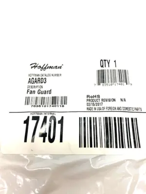 New | in-Stock Hoffman AGARD3 Electronic Component Fans Michigan US | Maverick Industrial Sales #1394751