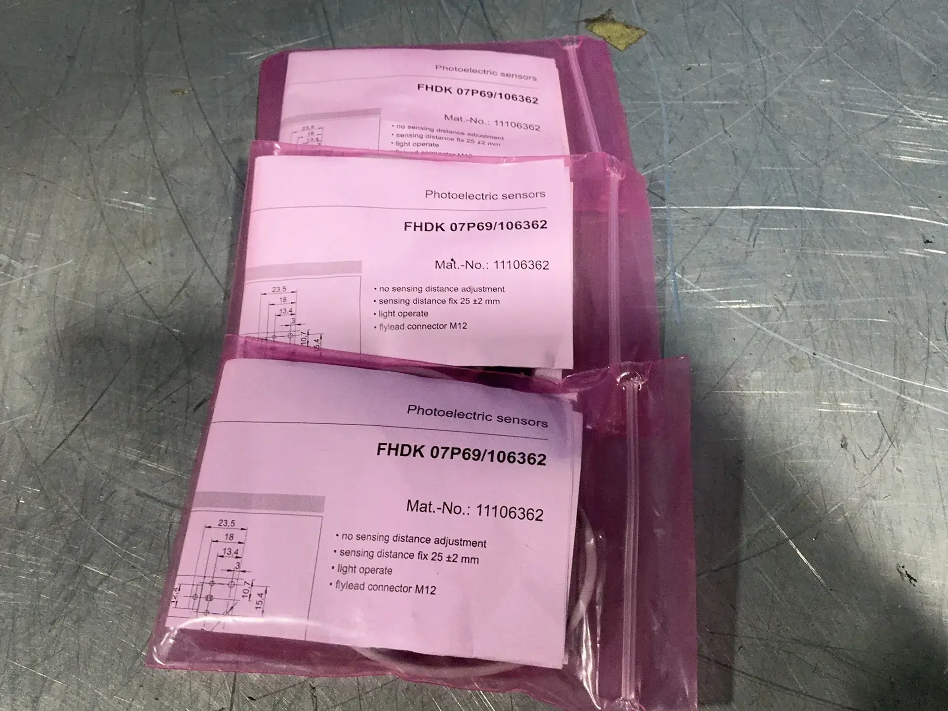 Used BAUMER FHDK 07P69/106362 Photoelectric Sensors Ohio US | HGR 24 #1547059