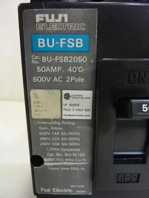 USED FUJI ELECTRIC BU-FSB2050