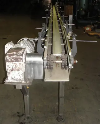 SPC5821  Conveyor 9" x 27' table top conveyor 50 fpm speed
