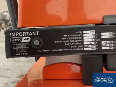 USED JLG JLG Liftpod, Model FS80