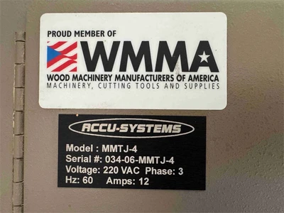 USED ACCU-SYSTEMS MMTJ-4
