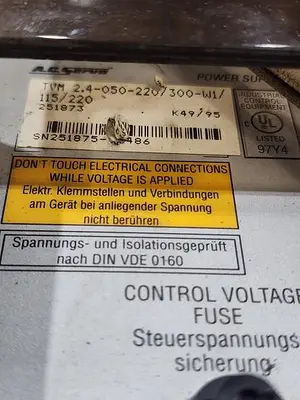 USED INDRAMAT TVM 2.4-050-220/300-W1/115/220