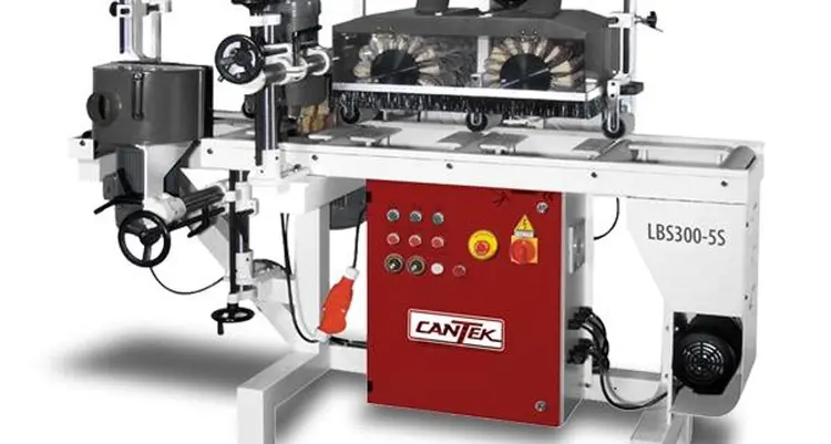 New | in-Stock CANTEK LBS300-5S Woodworking Sanders Wisconsin US | John G Weber Co Inc #339550