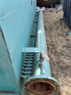 Heat Exchanger, Air, 2,528 SF, 550 deg F, Cain Industries #S744457