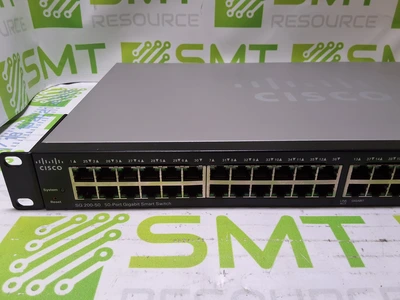 CISCO SG 200-50 50-PORT GIGABIT SMART SWITCH - LIKE NEW