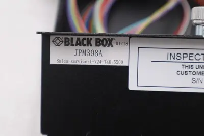 Black Box JPM398A JPM39 Series DIN Rail Mini Fiber Enclosure STOCK K-1115-A